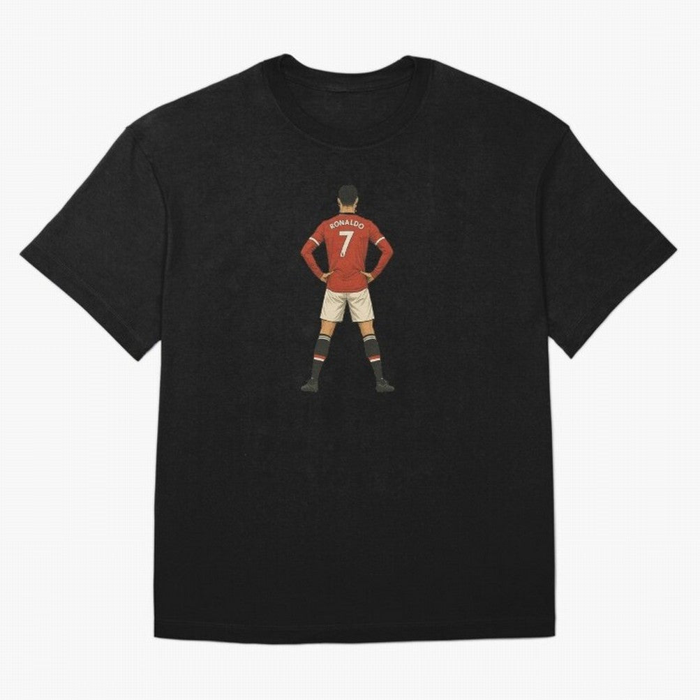 Ronaldo Oversized T-Shirt Stand Out with Spirit from Global Football Passion for FIFA World Cup 2026 Group Stage, Connected to Neymar, France and Portugal, Match Day Excitement, Supporter Culture, Golden Goals and Global Football Passion; Ideal for
