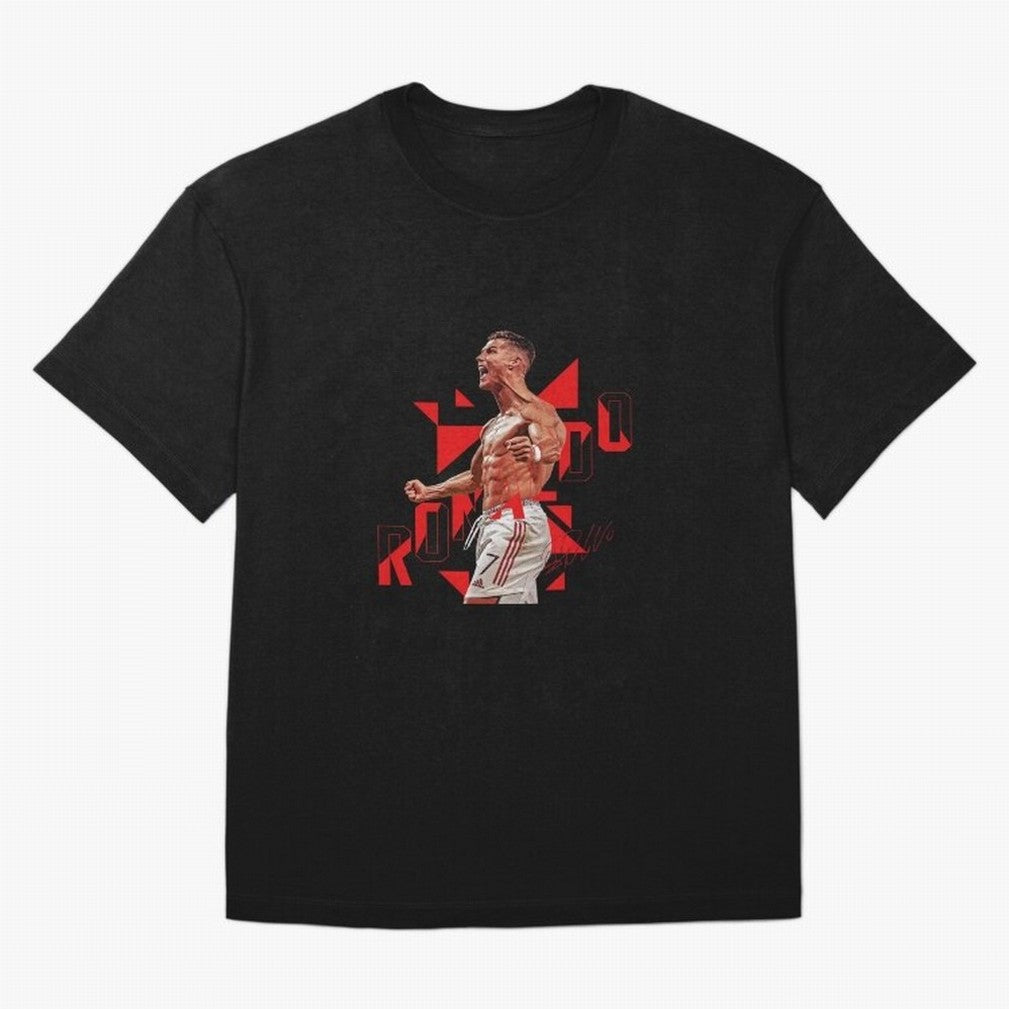 Cristiano Ronaldo Oversized T-Shirt Bring Trophy Dreams to Match Day Hype around FIFA World Cup 2026, Messi and Cristiano Ronaldo, France and Portugal, Vintage Soccer Flavor, Modern Football Stars, National Flags and Final Night Emotion; Ideal for