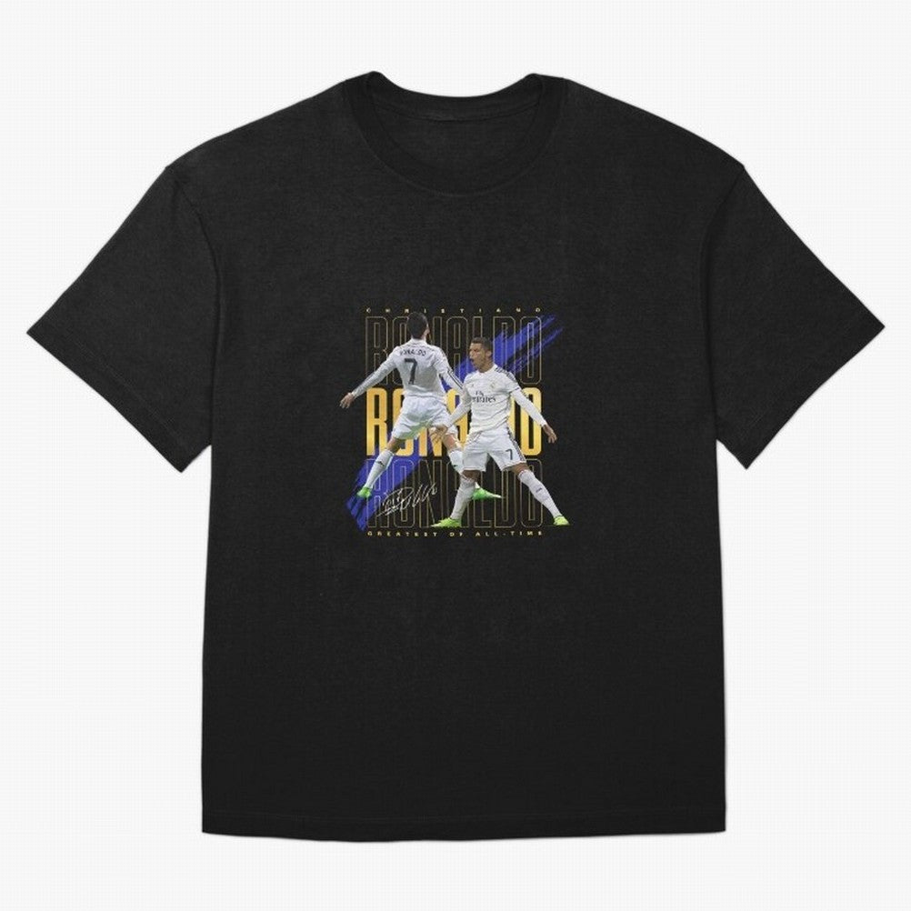 Cristiano Ronaldo Suuiii! Oversized T-Shirt Enjoy Global Football Passion for FIFA World Cup 2026 USA Canada Mexico, with Haaland, Brazil, Portugal and Argentina, Stadium Memories, Football Loyalty, International Chants and Championship Tradition;