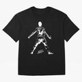 Retro Football Player Celebration Silhouette Artwork For Men And Gift For Soccer Fans Oversized T-Shirt Experience FIFA World Cup 2026 USA Canada Mexico Spirit, Filled with Germany, CR7, Supporter Pride, Iconic Celebrations, Legendary Names and