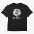 Grand final of football, World Cup Oversized T-Shirt Show Match Day Excitement for FIFA World Cup 2026 Group Stage Spirit, Connected to Brazil, CR7, Classic Soccer Heritage, Championship Pressure, Fan Loyalty and International Pride; Built for