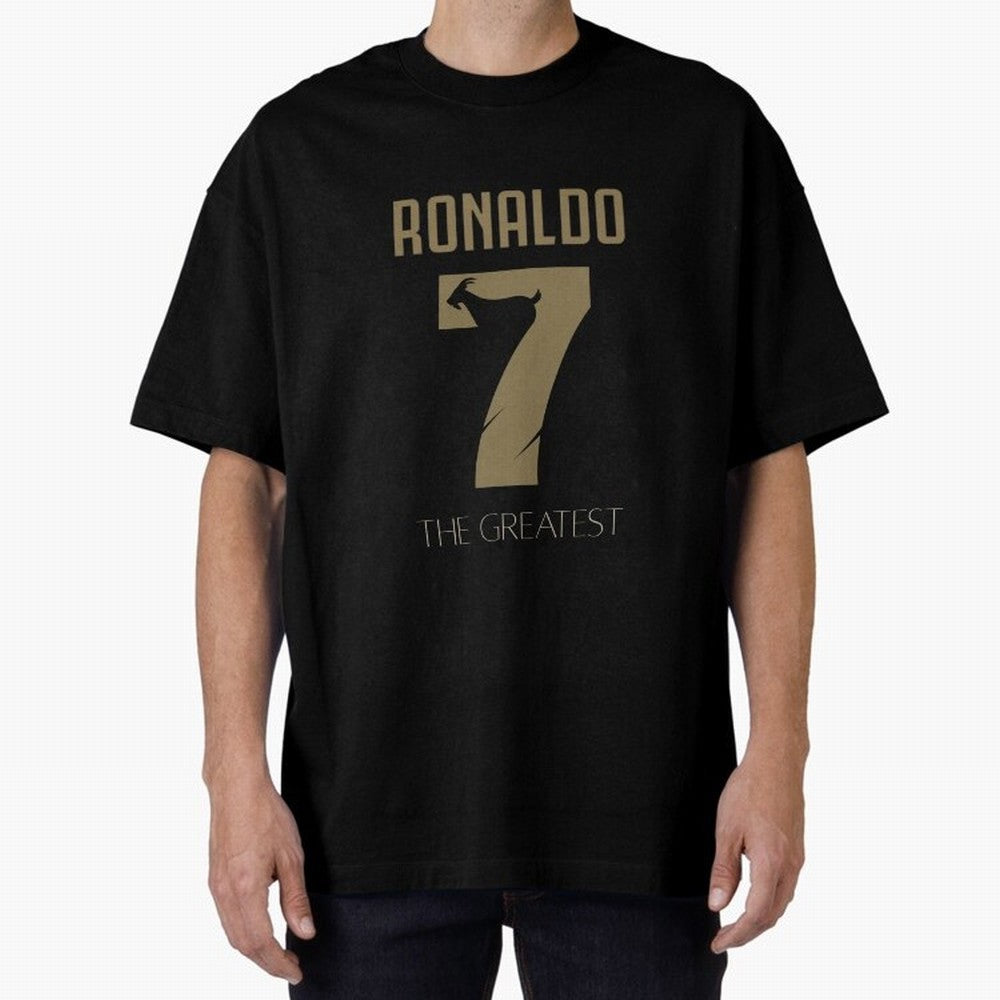 Cristiano Ronaldo Oversized T-Shirt Celebrate Rivalries and Pride in the FIFA World Cup 2026 Journey through Mbappe Highlights, England Pride, Football Festival Excitement, Trophy Ambitions, Country Rivalries and Star Player Buzz; Created for Match