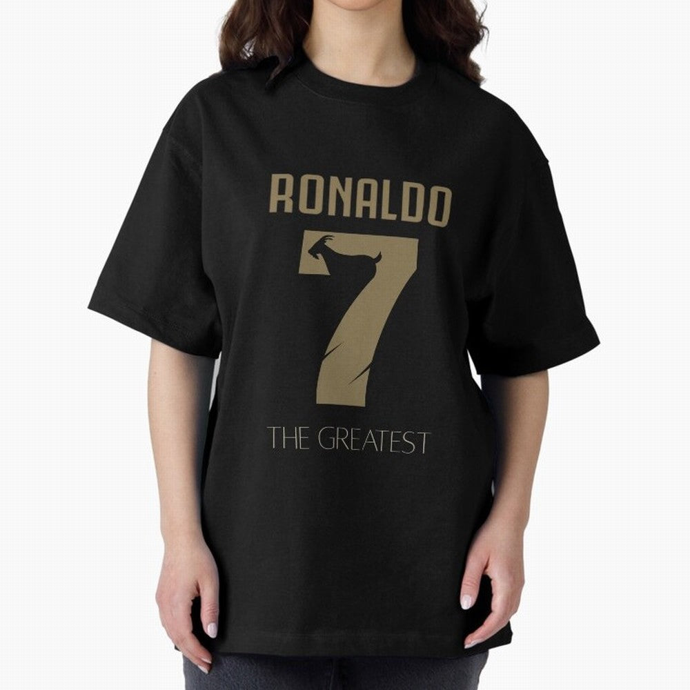 Cristiano Ronaldo Oversized T-Shirt Celebrate Rivalries and Pride in the FIFA World Cup 2026 Journey through Mbappe Highlights, England Pride, Football Festival Excitement, Trophy Ambitions, Country Rivalries and Star Player Buzz; Created for Match