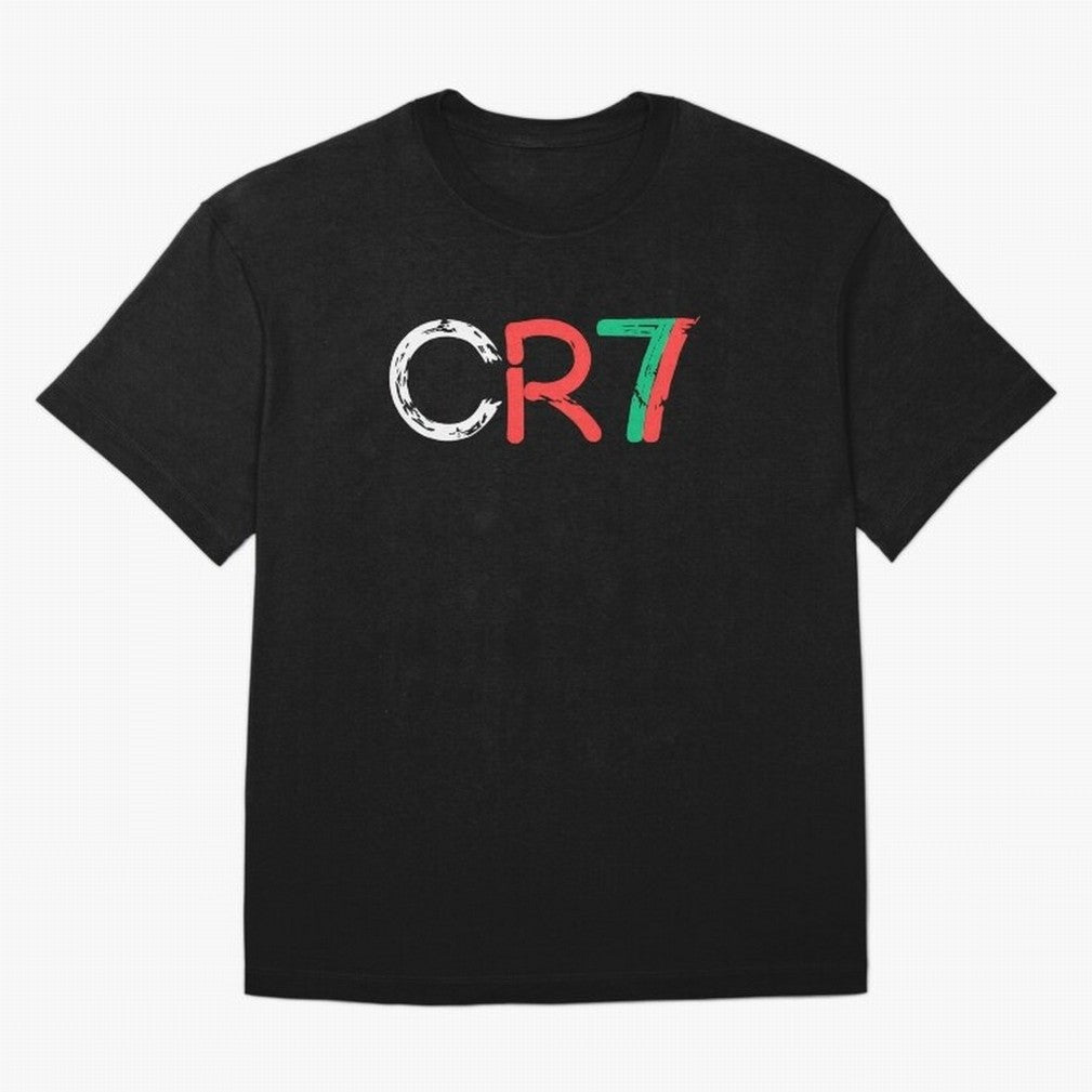 CR7 Portugal Colors Poster For Football Fans, Gift For Soccer Lovers Oversized T-Shirt Celebrate the FIFA World Cup 2026 Journey through Mbappe and Neymar Highlights, Brazil, Portugal and Argentina Pride, Match Day Excitement, Supporter Culture,