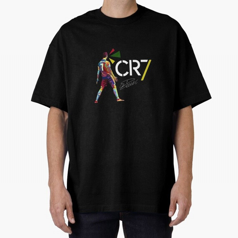 Cr7 Cristiano Ronaldo Signature Classic Oversized T-Shirt Celebrate Golden Goal Energy in FIFA World Cup 2026 Group Stage Spirit, Made for England, France and Netherlands, Mbappe and Neymar, Stadium Memories, Football Loyalty, International Chants