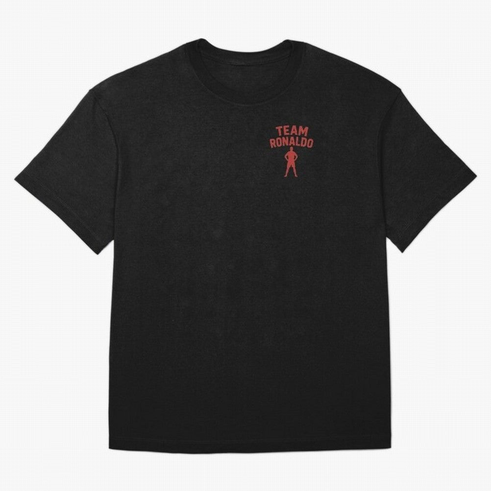 Team Ronaldo | CR7 team | For Fans Oversized T-Shirt Celebrate Unforgettable Nights in FIFA World Cup 2026 Spirit, Celebrating England, Haaland, Game Day Rituals, Football Legends, Country Pride and the Road to the Final; Great for Watch Parties,