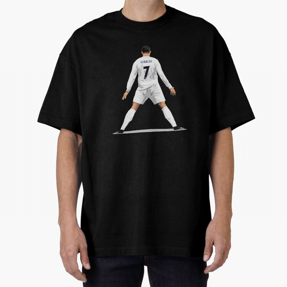 Cristiano Ronaldo Oversized T-Shirt Stand Proud for FIFA World Cup 2026 USA Canada Mexico Spirit, Highlighting Argentina and Brazil, Haaland, Stadium Chants, National Pride, Trophy Dreams and Unforgettable Football Memories; Made for Collectors Who