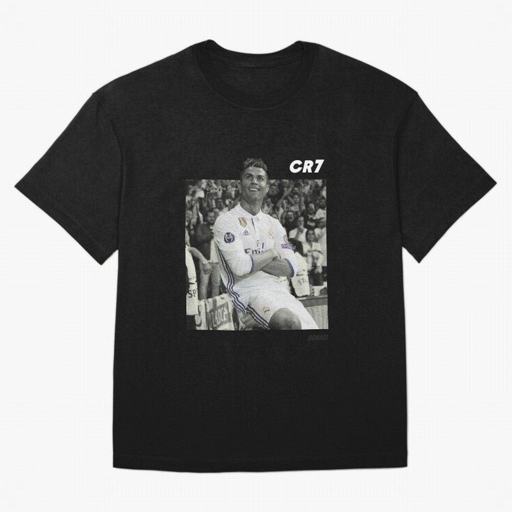 Cristiano Ronaldo | MR. CHAMPIONS LEAGUE Oversized T-Shirt Celebrate Fan Favorites in Match Day Hype around FIFA World Cup 2026 Group Stage, Mbappe and Neymar, Spain and Netherlands, Fan Favorite Moments, National Team Passion, Big Match Drama and