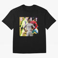 Cristiano Ronaldo ¨C The GOAT Era Tribute Oversized T-Shirt Feel the Trophy Chase of FIFA World Cup 2026 Spirit, Built around Portugal, Haaland, Global Supporter Spirit, Legendary Goals, National Colors and Tournament Celebration; Ideal for Fans