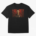 Cristiano Ronaldo Portrait Oversized T-Shirt Live for the Drama of the FIFA World Cup 2026 Journey through Mbappe Highlights, England and Germany Pride, Match Day Excitement, Supporter Culture, Golden Goals and Global Football Passion; Made for