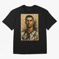 The Architect of Victory Oversized T-Shirt Upgrade the FIFA World Cup 2026 USA Canada Mexico Journey through Cristiano Ronaldo Highlights, England and Germany Pride, Football Passion, Legendary Performances, Festival Vibes and Supporter Community;