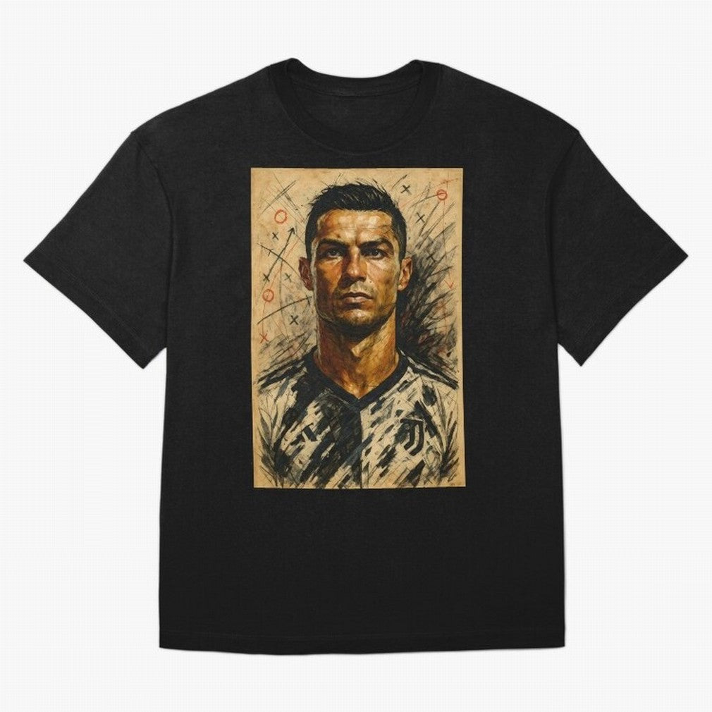 The Architect of Victory Oversized T-Shirt Upgrade the FIFA World Cup 2026 USA Canada Mexico Journey through Cristiano Ronaldo Highlights, England and Germany Pride, Football Passion, Legendary Performances, Festival Vibes and Supporter Community;
