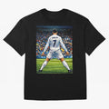 CR7 Oversized T-Shirt Turn Every Weekend Toward FIFA World Cup 2026 Group Stage Filled with CR7, Portugal, Spain and Germany Energy, Champion Mindset, Group Stage Buzz, Knockout Tension and Passionate Fan Culture; Perfect for Fans, Collectors,