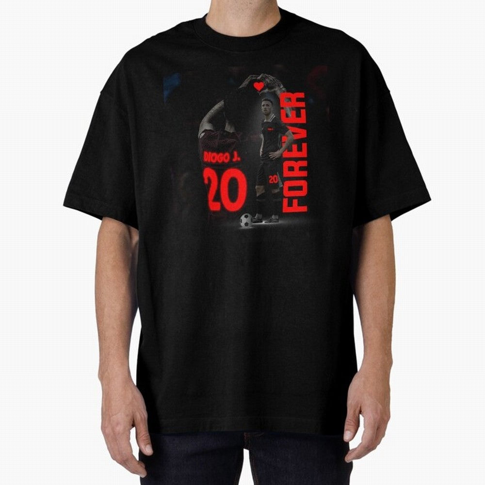 Diogo jota forever Oversized T-Shirt Honor Champions and Dreams in the FIFA World Cup 2026 USA Canada Mexico Journey through Mbappe Highlights, England Pride, Game Day Rituals, Football Legends, Country Pride and the Road to the Final; Perfect for