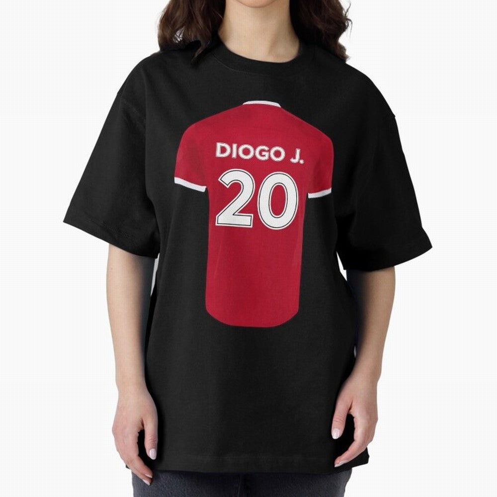 Diogo Jota jersey Oversized T-Shirt Celebrate Supporters United by FIFA World Cup 2026 USA Canada Mexico for Fans of Mbappe and Argentina, France and Brazil, Bringing Football History, Final Match Energy, Crowd Noise and Once in a Lifetime Moments;