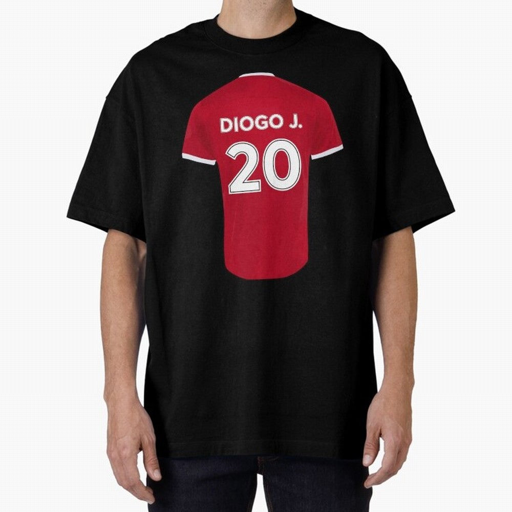 Diogo Jota jersey Oversized T-Shirt Celebrate Supporters United by FIFA World Cup 2026 USA Canada Mexico for Fans of Mbappe and Argentina, France and Brazil, Bringing Football History, Final Match Energy, Crowd Noise and Once in a Lifetime Moments;