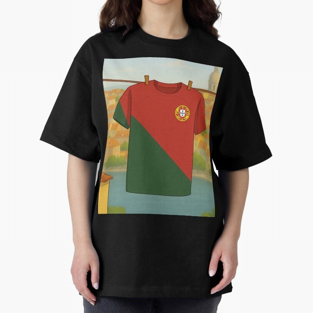 Our Love for Portugal Will never fade Oversized T-Shirt Bring Trophy Dreams to the FIFA World Cup 2026 Group Stage Journey through Messi, Neymar and Mbappe Highlights, England and Germany Pride, Fan Favorite Moments, National Team Passion, Big