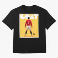 Cristiano Ronaldo Men's CR7 Football Jersey | Real Madrid GOAT Portugal Sports Shirt Fan Gift Oversized T-Shirt Celebrate Every Goal in FIFA World Cup 2026 USA Canada Mexico Centered on Cristiano Ronaldo, Spain and Netherlands Energy, Match Day