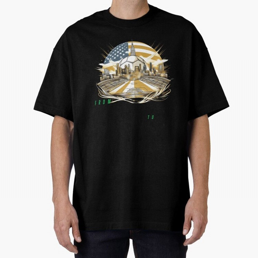 HALA MADRID | Merengues! Oversized T-Shirt Join the Global Buzz around the FIFA World Cup 2026 Journey through Messi and Cristiano Ronaldo Highlights, Spain and Netherlands Pride, Goal Celebration Energy, Supporter Heritage, Football Icons and