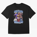 Cristiano Ronaldo GOAT Oversized T-Shirt Celebrate the Biggest Stage of Match Day Hype around FIFA World Cup 2026 USA Canada Mexico, Messi, Neymar and Mbappe, England, Football Passion, Legendary Performances, Festival Vibes and Supporter