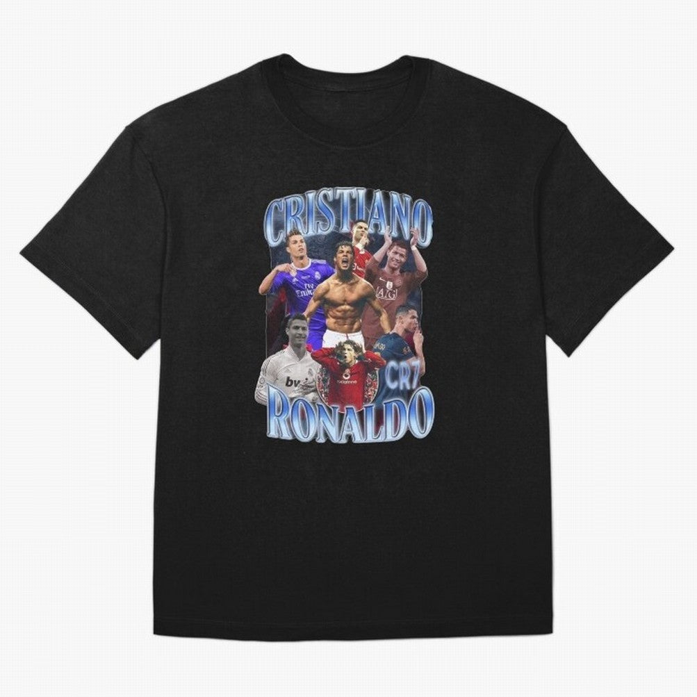 Cristiano Ronaldo GOAT Oversized T-Shirt Celebrate the Biggest Stage of Match Day Hype around FIFA World Cup 2026 USA Canada Mexico, Messi, Neymar and Mbappe, England, Football Passion, Legendary Performances, Festival Vibes and Supporter