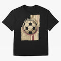 Soccer ball Oversized T-Shirt Feel the Trophy Chase of the FIFA World Cup 2026 USA Canada Mexico Journey through CR7 Highlights, Argentina, France and Brazil Pride, Match Day Excitement, Supporter Culture, Golden Goals and Global Football Passion;