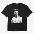 Ronaldo - retro Oversized T-Shirt Treasure FIFA World Cup 2026 Group Stage Featuring Messi, Neymar and Mbappe, Germany Energy, Match Day Excitement, Supporter Culture, Golden Goals and Global Football Passion; Ideal for Passionate Fans Who Love