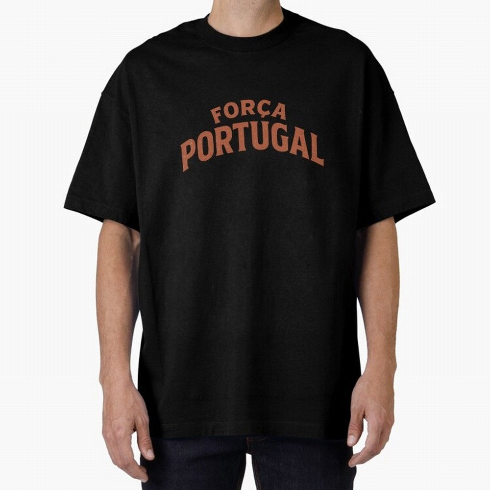 Vintage For?a Portugal Emblem ¨C Portuguese Football Fan Design Oversized T-Shirt Bring Trophy Dreams to Global Football Passion for FIFA World Cup 2026, Made for Messi, CR7 and Mbappe, England, Global Supporter Spirit, Legendary Goals, National