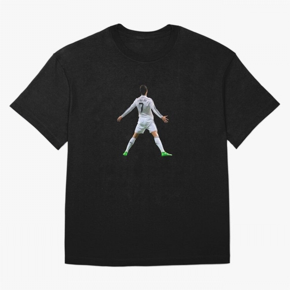 DESIGN CRISTIANO RONALDO CR7 STICKER Oversized T-Shirt Join the Countdown to Match Day Hype around FIFA World Cup 2026 Group Stage, Messi, Neymar and Mbappe, Argentina, France and Brazil, Tournament Hype, Historic Matchups, Family Viewing Parties