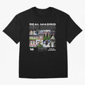 Real Madrid design Oversized T-Shirt Back the Journey through Match Day Hype around FIFA World Cup 2026 Group Stage, Neymar, Haaland and Cristiano Ronaldo, Argentina, Retro Football Energy, Iconic Rivalries, Trophy Chase Drama and Stadium