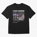 Leo Messi design Oversized T-Shirt Live the Energy of the FIFA World Cup 2026 USA Canada Mexico Journey through CR7 Highlights, Brazil, Portugal and Argentina Pride, Retro Football Energy, Iconic Rivalries, Trophy Chase Drama and Stadium