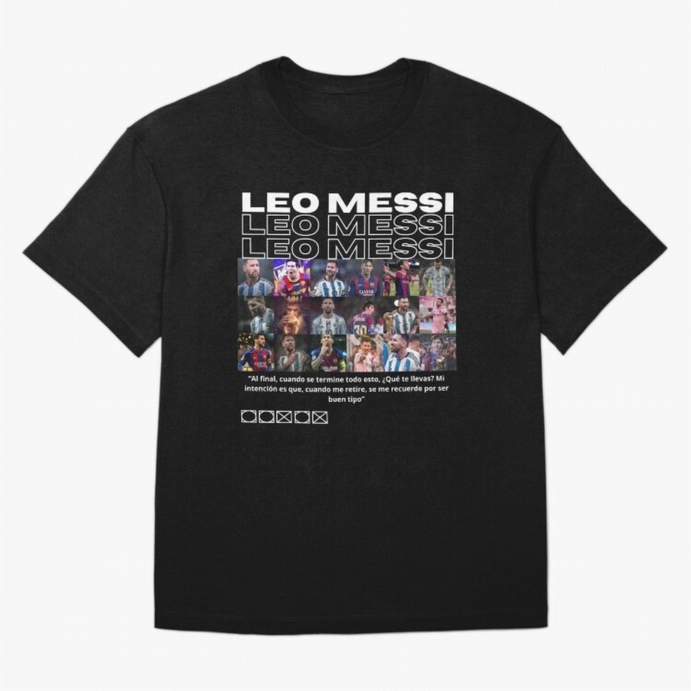 Leo Messi design Oversized T-Shirt Live the Energy of the FIFA World Cup 2026 USA Canada Mexico Journey through CR7 Highlights, Brazil, Portugal and Argentina Pride, Retro Football Energy, Iconic Rivalries, Trophy Chase Drama and Stadium