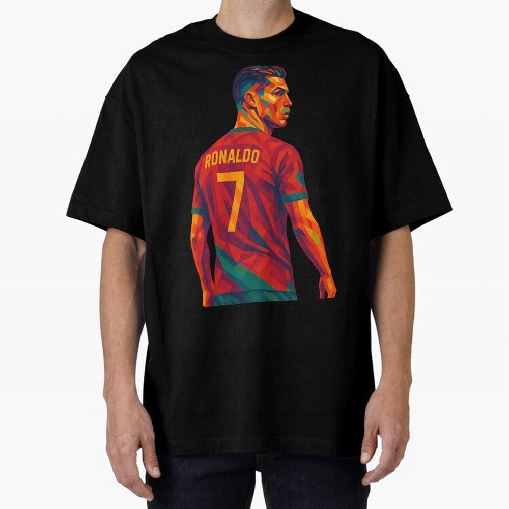 Cristiano Ronaldo Oversized T-Shirt Show Passion for the Stars of FIFA World Cup 2026 Built around Messi, Neymar and Mbappe, Argentina Energy, Game Day Rituals, Football Legends, Country Pride and the Road to the Final; Made for Collectors Who