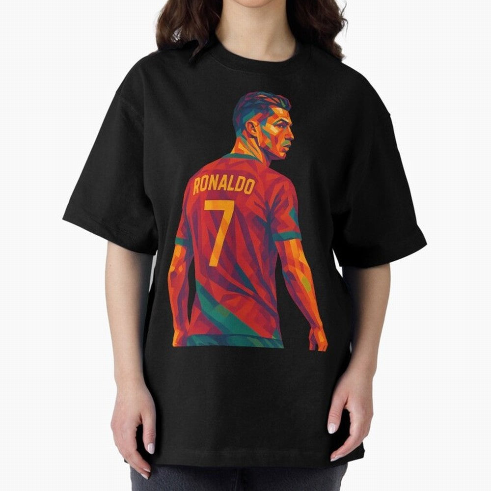 Cristiano Ronaldo Oversized T-Shirt Show Passion for the Stars of FIFA World Cup 2026 Built around Messi, Neymar and Mbappe, Argentina Energy, Game Day Rituals, Football Legends, Country Pride and the Road to the Final; Made for Collectors Who
