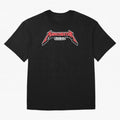 Manchester United Metal Font Oversized T-Shirt Feel FIFA World Cup 2026 USA Canada Mexico Spirit, Driven by Brazil, Haaland, Retro Football Energy, Iconic Rivalries, Trophy Chase Drama and Stadium Atmosphere; Ideal for Fans Who Follow Messi,