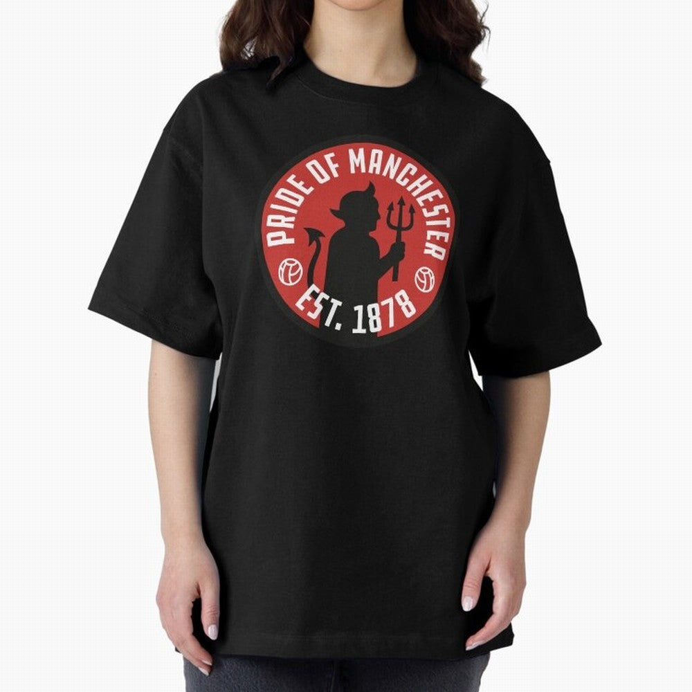 Pride of Manchester United Oversized T-Shirt Bring Legendary Rivalry Energy to FIFA World Cup 2026 Group Stage for Fans of Neymar, Haaland and Cristiano Ronaldo and France, Bringing Soccer Culture, Superstar Moments, National Team Dreams and