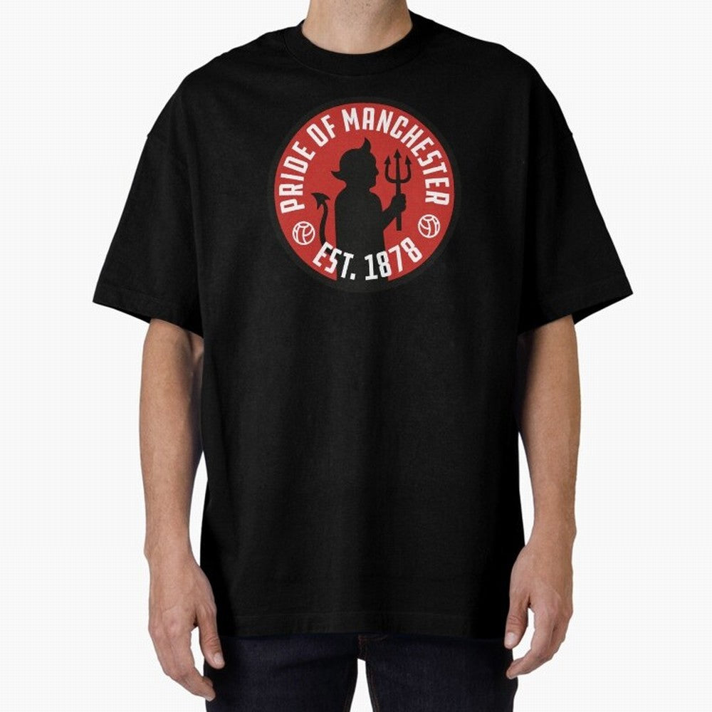 Pride of Manchester United Oversized T-Shirt Bring Legendary Rivalry Energy to FIFA World Cup 2026 Group Stage for Fans of Neymar, Haaland and Cristiano Ronaldo and France, Bringing Soccer Culture, Superstar Moments, National Team Dreams and