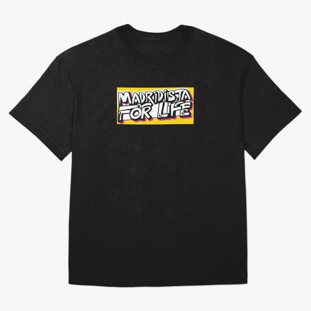 Madridista for Life Oversized T-Shirt Celebrate FIFA World Cup 2026 USA Canada Mexico Capturing CR7 and Messi, France and Portugal Energy, Stadium Chants, National Pride, Trophy Dreams and Unforgettable Football Memories; Built for Supporters