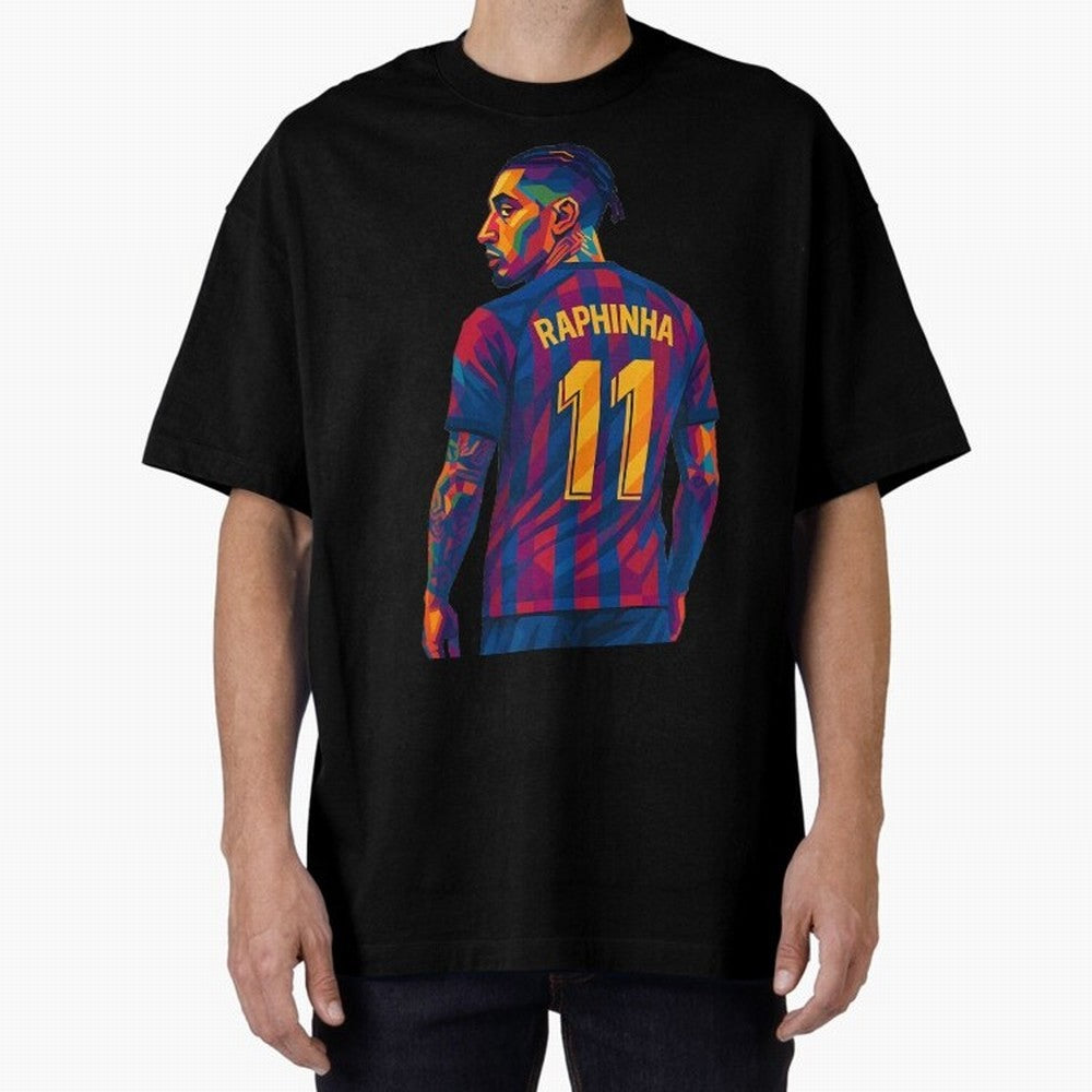 Raphinha Oversized T-Shirt Join the Global Buzz around Match Day Hype around FIFA World Cup 2026 USA Canada Mexico, Cristiano Ronaldo, Haaland and CR7, England, France and Netherlands, Stadium Chants, National Pride, Trophy Dreams and Unforgettable