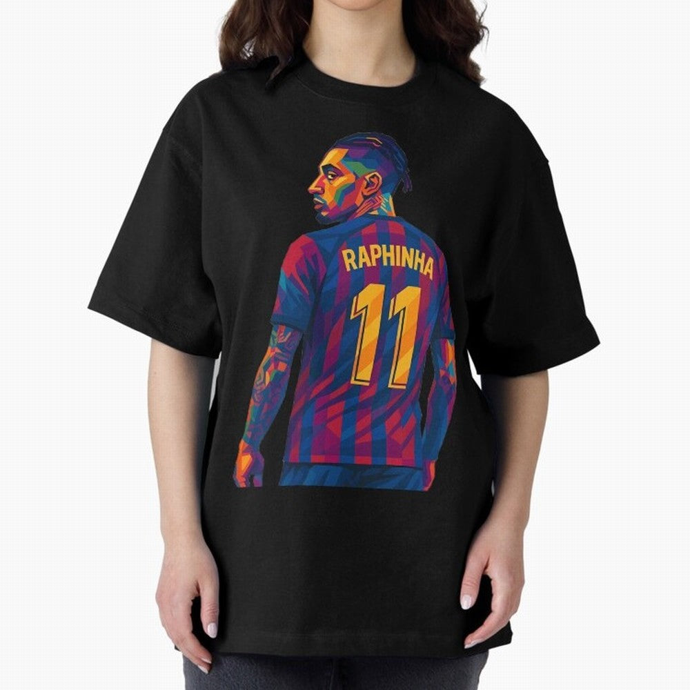Raphinha Oversized T-Shirt Join the Global Buzz around Match Day Hype around FIFA World Cup 2026 USA Canada Mexico, Cristiano Ronaldo, Haaland and CR7, England, France and Netherlands, Stadium Chants, National Pride, Trophy Dreams and Unforgettable