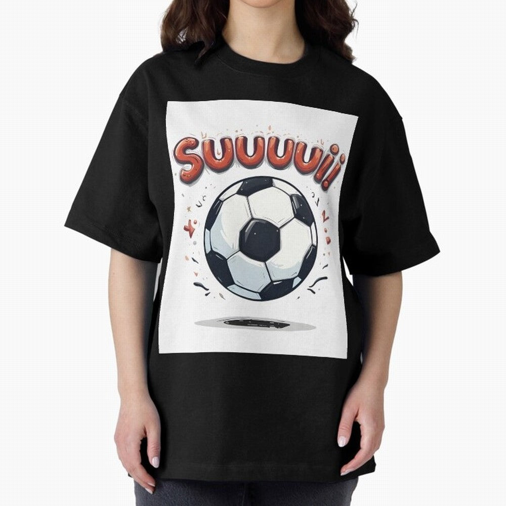 Suuuuii! CR7 Celebration Oversized T-Shirt Support the Legends of Match Day Hype around FIFA World Cup 2026 USA Canada Mexico, Haaland and Mbappe, England, Soccer Culture, Superstar Moments, National Team Dreams and Competitive Fire; Ideal for
