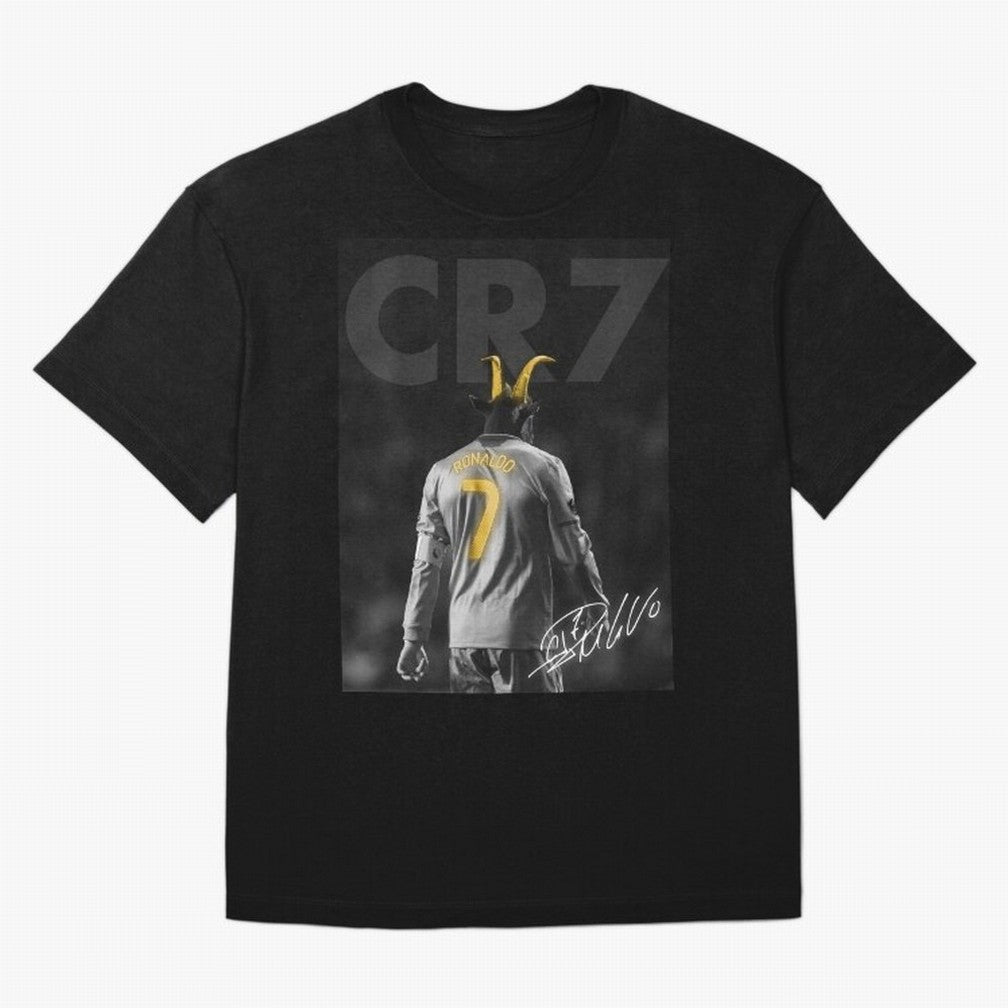 CR7 The Goat Poster Oversized T-Shirt Bring International Match Energy to FIFA World Cup 2026 USA Canada Mexico Spirit, Built around England, Cristiano Ronaldo, Worldwide Fan Energy, Dramatic Goals, Stadium Lights and Championship Celebrations;