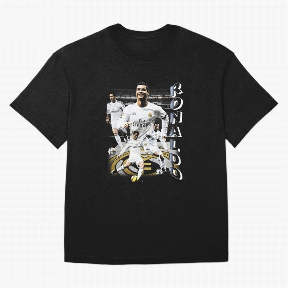 Cristiano Ronaldo Vintage Oversized T-Shirt Cheer through Every Moment of the FIFA World Cup 2026 USA Canada Mexico Journey through Neymar Highlights, Portugal, Spain and Germany Pride, Retro Football Energy, Iconic Rivalries, Trophy Chase Drama