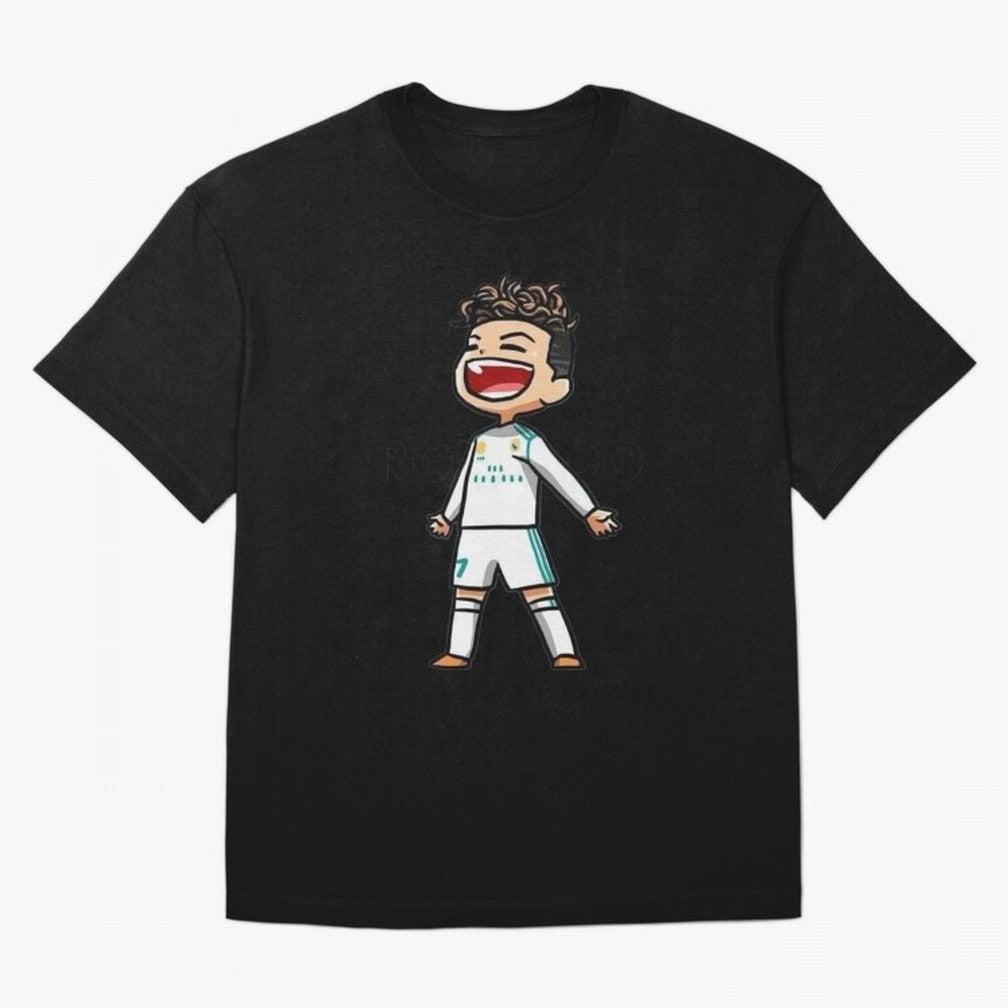 RONALDO Oversized T-Shirt Celebrate Unforgettable Nights in Global Football Passion for FIFA World Cup 2026 Group Stage, Built around CR7 and Messi, Brazil, Portugal and Argentina, Football Passion, Legendary Performances, Festival Vibes and