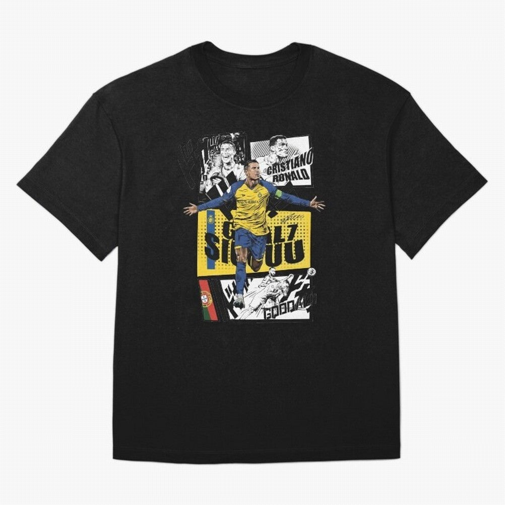 Cristiano Ronaldo CR7 Scorer Oversized T-Shirt Celebrate the Stars of FIFA World Cup 2026 with Messi and Cristiano Ronaldo, Argentina and Brazil Energy, Game Day Rituals, Football Legends, Country Pride and the Road to the Final; Created for Match