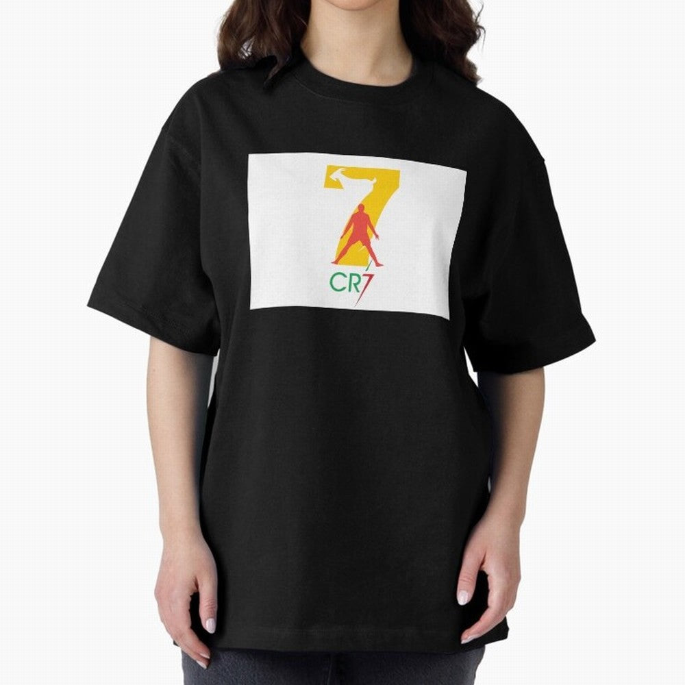 Ronaldo GOAT Oversized T-Shirt Bring Trophy Dreams to the FIFA World Cup 2026 Journey through Mbappe and Neymar Highlights, Argentina, France and Brazil Pride, Football Passion, Legendary Performances, Festival Vibes and Supporter Community; Great
