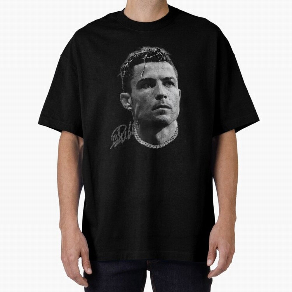 Cristiano Ronaldo Vintage Tshirt Oversized T-Shirt Bring Retro Soccer Energy to the FIFA World Cup 2026 USA Canada Mexico Journey through Mbappe and Neymar Highlights, England Pride, Tournament Hype, Historic Matchups, Family Viewing Parties and