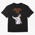 Cristiano Ronaldo Motivational Quote Oversized T-Shirt Bring World Football Passion into Global Football Passion for FIFA World Cup 2026, Driven by Messi, CR7 and Mbappe, Portugal, Football Festival Excitement, Trophy Ambitions, Country Rivalries