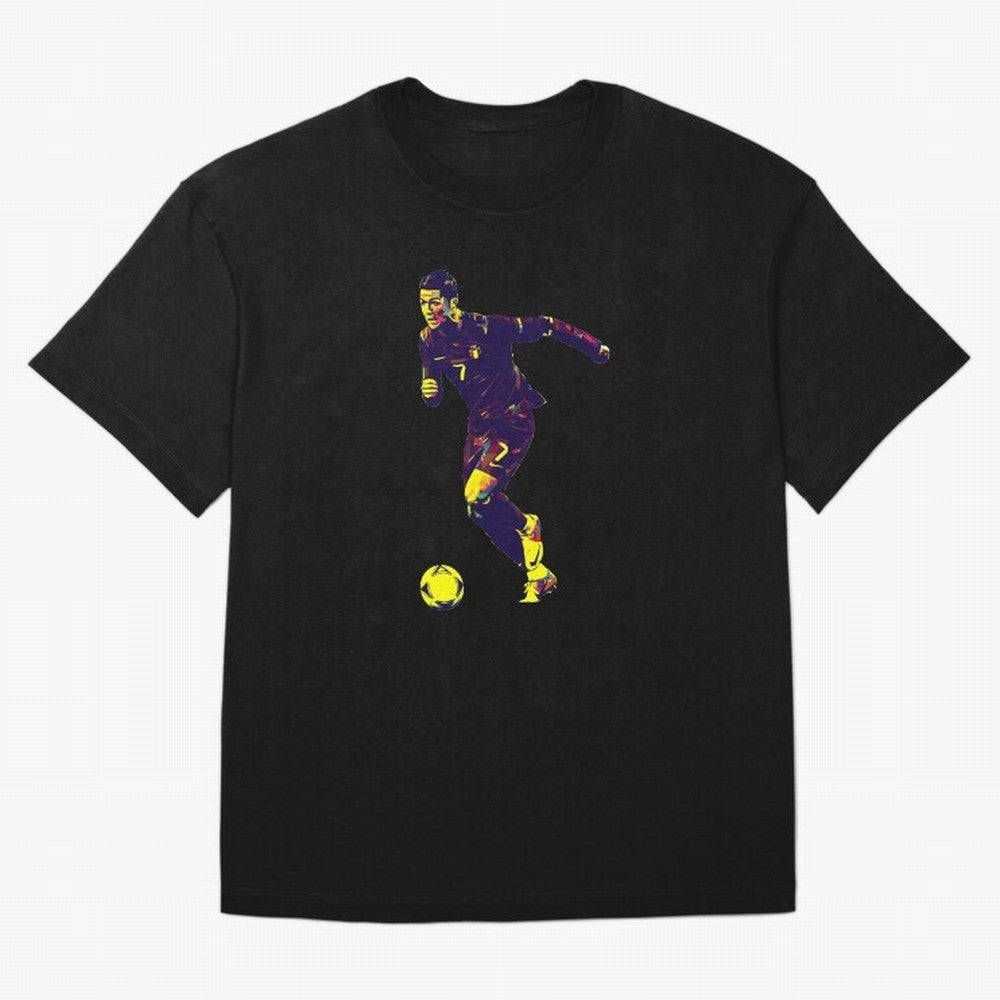 Cristiano Ronaldo Oversized T-Shirt Show Passion for the Stars of Global Football Passion for FIFA World Cup 2026 Group Stage, Connected to Neymar, England, France and Netherlands, Soccer Culture, Superstar Moments, National Team Dreams and