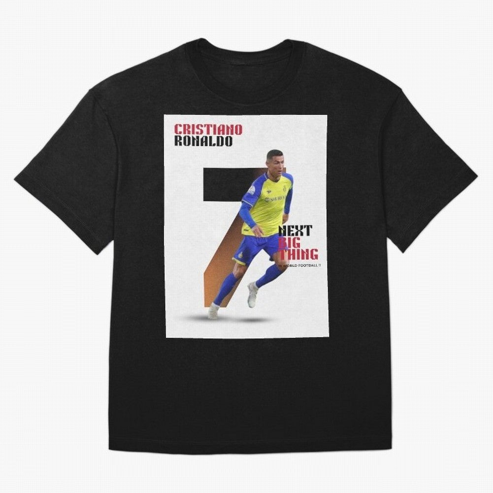 Cristiano Ronaldo (CR7) Oversized T-Shirt Honor the Football Icons of FIFA World Cup 2026 Centered on CR7, Portugal Energy, Game Day Rituals, Football Legends, Country Pride and the Road to the Final; Perfect for Fans, Collectors, Family